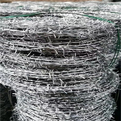 合肥镀锌刺绳厂家巢湖包塑带刺铁丝网宁国包塑铁丝网